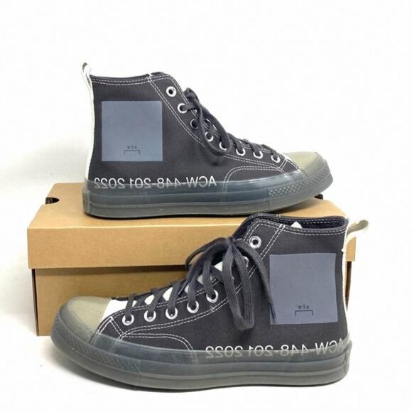 Converse Chuck 70 For Women Shoe High Top Sneakers A02277C Canvas Gray Skate - Picture 5 of 10